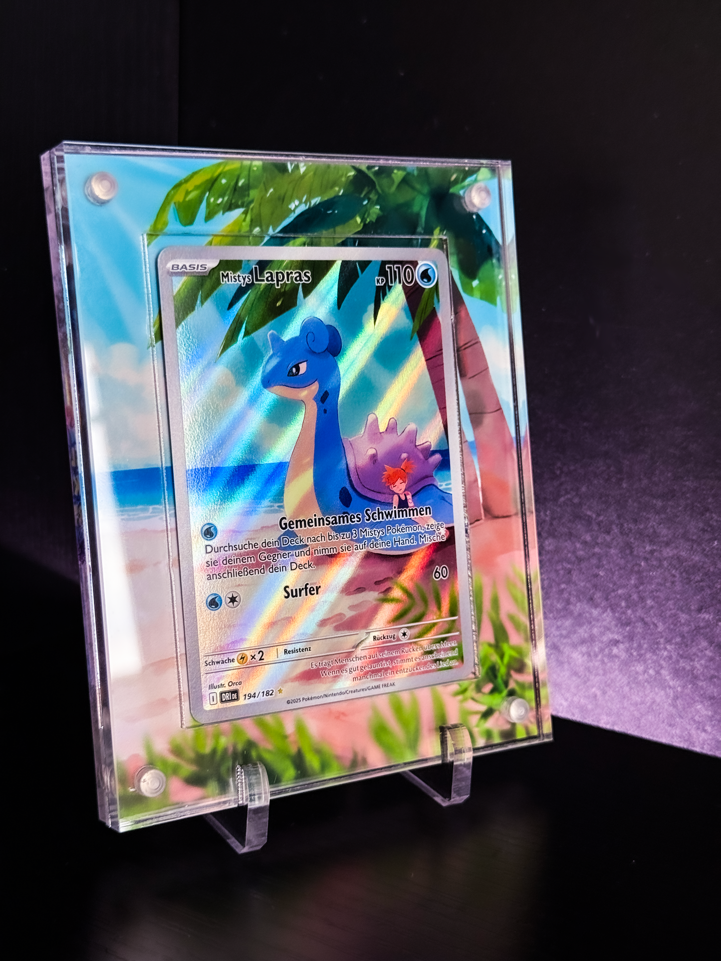 Daily Poke Frame - Magnetischer Karten Rahmen aus Acryl *UV Resistent*