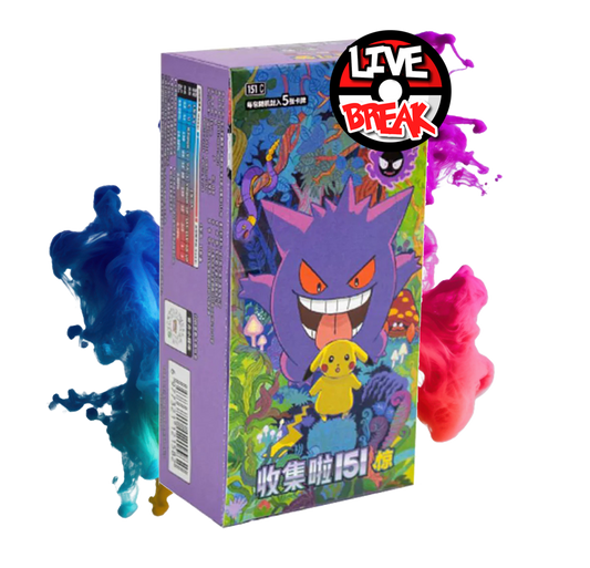 Collect 151 Surprise Slim Booster | 151C *S-Chinese* | Live Break