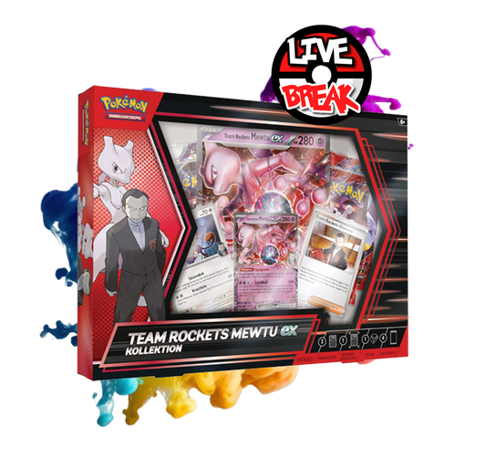 Team Rockets Mewtu ex Kollektion | Live Break