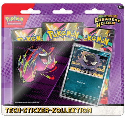 Erhabene Helden Tech Sticker Mega-Entwicklung Pokémon Karten