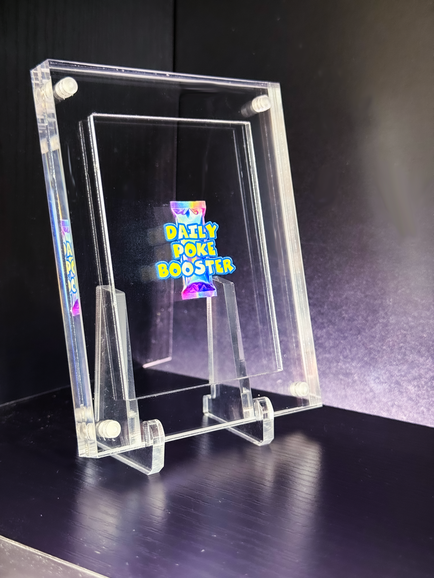 Daily Poke Frame - Magnetischer Karten Rahmen aus Acryl *UV Resistent*