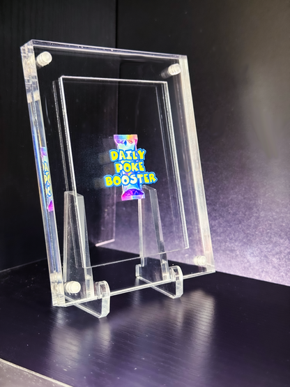 Daily Poke Frame - Magnetischer Karten Rahmen aus Acryl *UV Resistent*