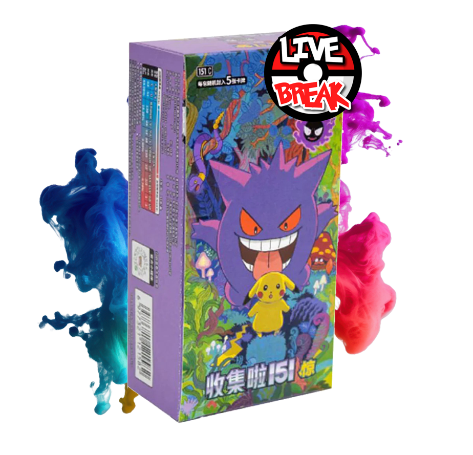 Collect 151 Surprise Slim Booster | 151C *S-Chinese* | Live Break