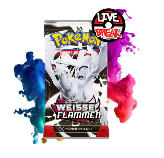 Weiße Flammen Top-Trainer-Box