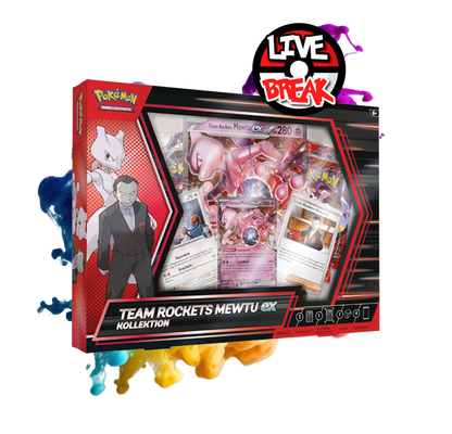 Team Rockets Mewtu ex Kollektion | Live Break