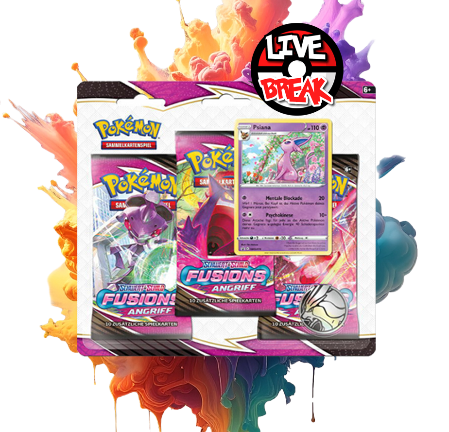Fusions Angriff Promo Blister mit Psiana | *deutsch* | Live Break