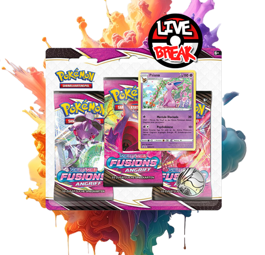 Fusions Angriff Promo Blister mit Psiana | *deutsch* | Live Break
