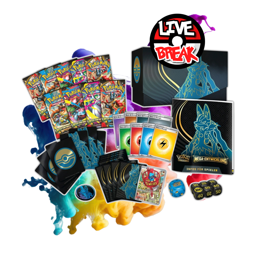 MEGA Entwicklungen Top-Trainer-Box | Lucario | Live Break